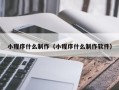 辽阳小程序什么制作（小程序什么制作软件）