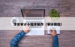 辽阳淳安审计小程序制作（审计微信）